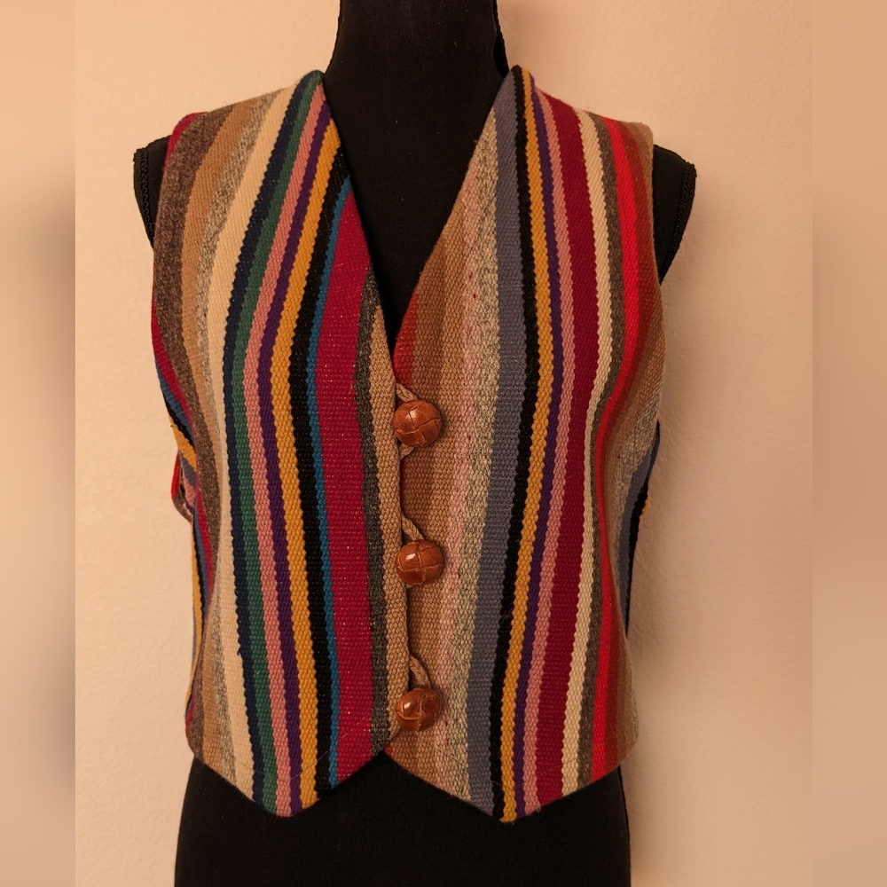 Vintage Ortega Chimayo vest